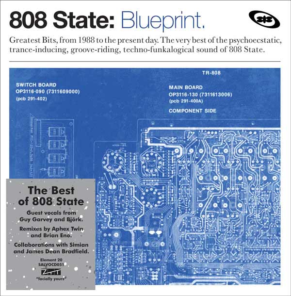 808 State Blueprint CD front