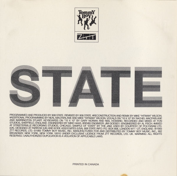 808 State - 10x10