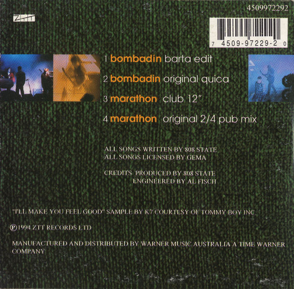808 State - Bombadin