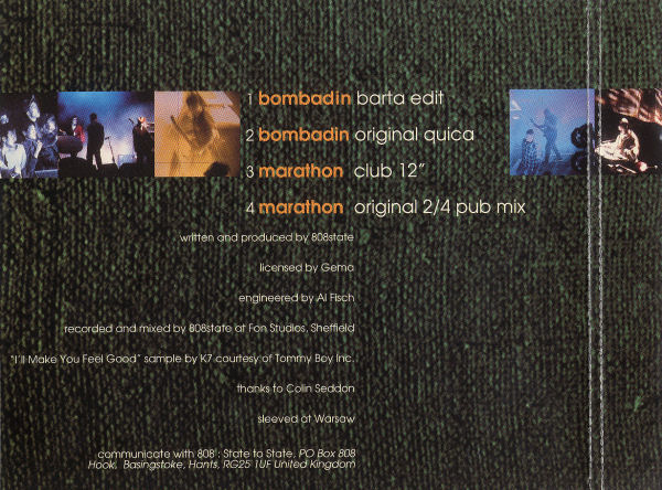 808 State - Bombadin