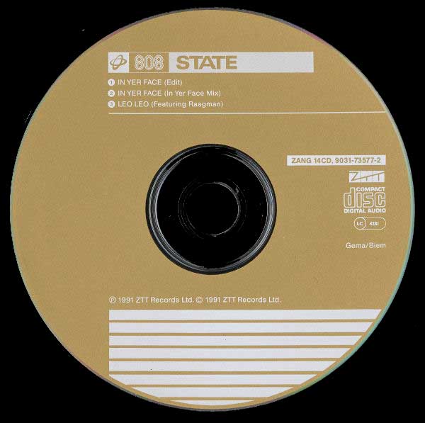 808 State - In Yer Face
