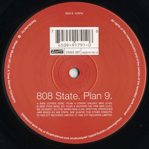 808 State - Plan 9