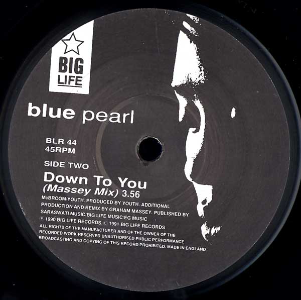 Blue Pearl - Alive - UK 7 " Single - Side 2