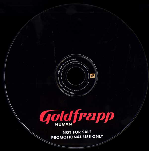 Goldfrapp - Human - Australian Promo CD Single - CD