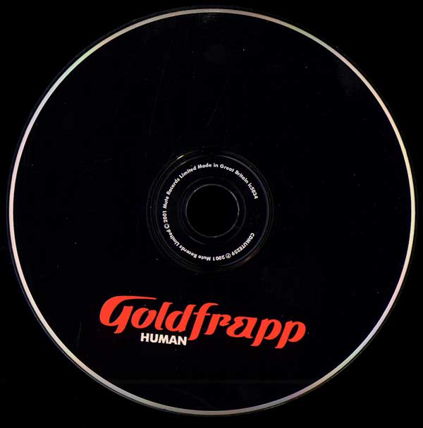 Goldfrapp - Human - UK CD Single - CD