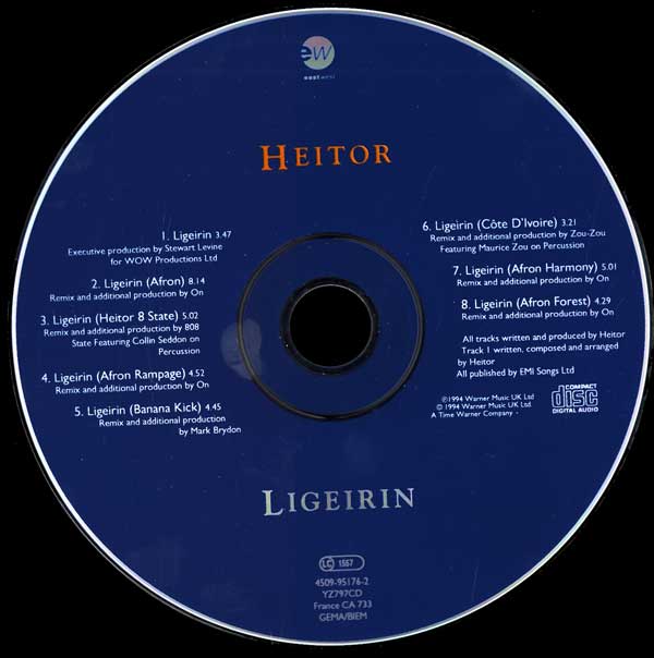 Heitor - Ligeirin - UK CD Single - CD