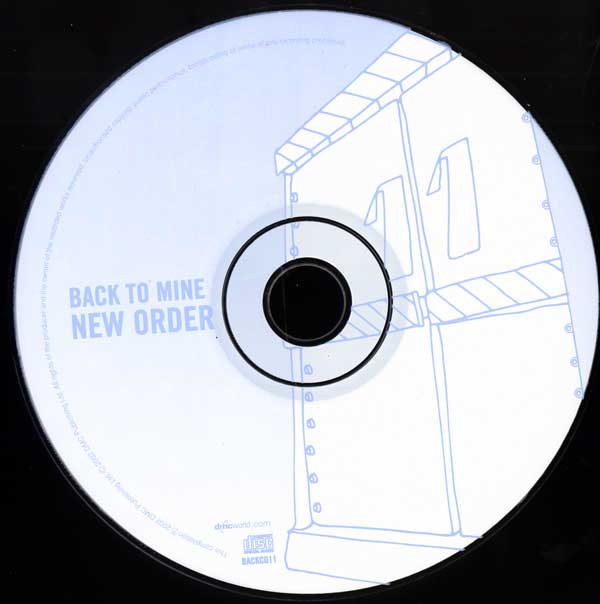 New Order - Back To Mine - UK CD - CD