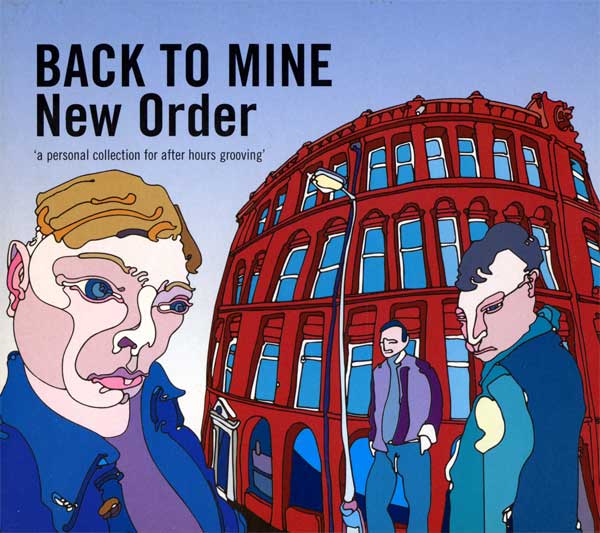 New Order - Back To Mine - UK CD - Outer Slipcase - Front