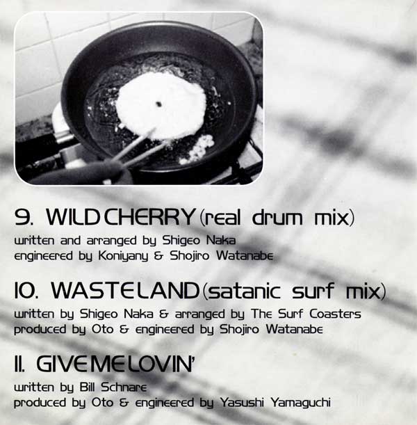 The Surf Coasters - Surfdelicious - UK CD - Credits