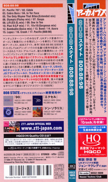 808 State - 808:88:98