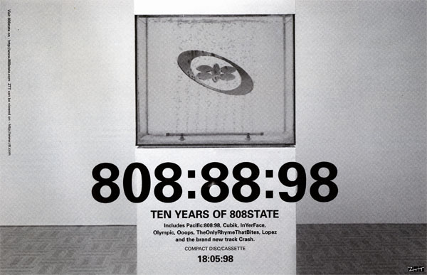 808 State - 808:88:98 - UK Advert (NME, 16th May 1998)
