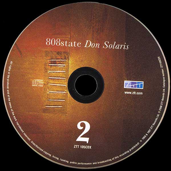 808 State - Don Solaris Deluxe Edition