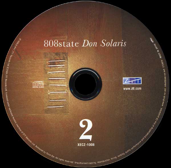808 State - Don Solaris Deluxe Edition
