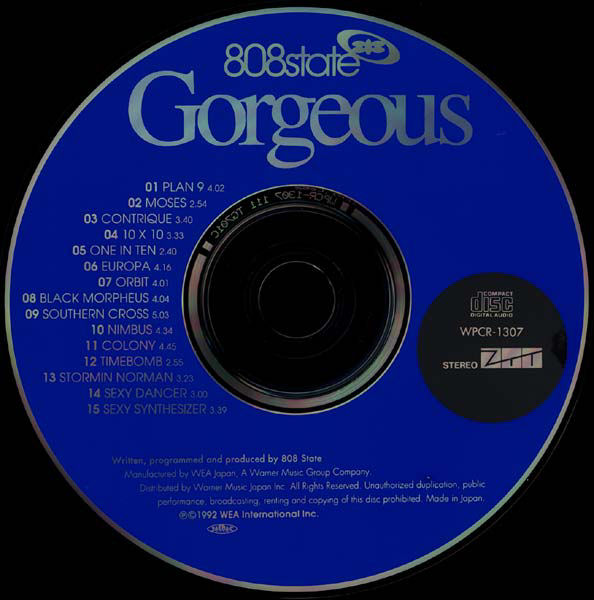 808 State - Gorgeous
