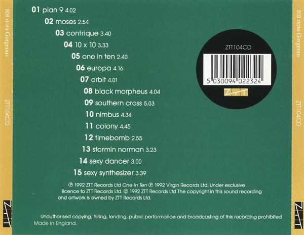 808 State - Gorgeous