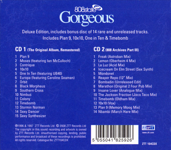 808 State - Gorgeous Deluxe Edition