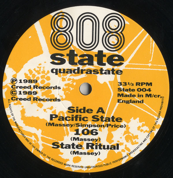 808 State - Quadrastate