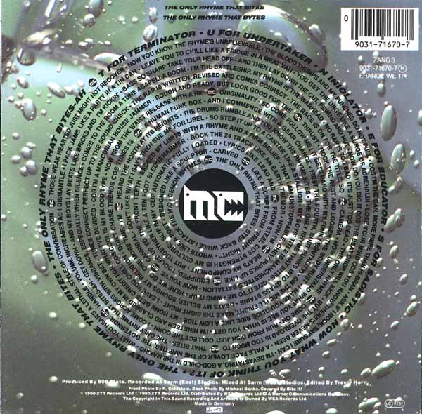 MC Tunes vs. 808 State - The Only Rhyme That Bites