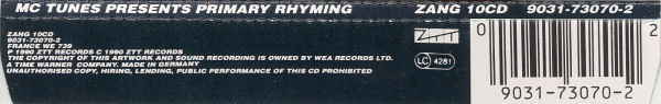 MC Tunes - Primary Rhyming