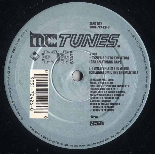 MC Tunes vs. 808 State - Tunes Splits The Atom