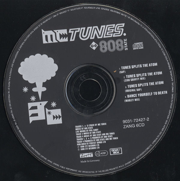 MC Tunes vs. 808 State - Tunes Splits The Atom