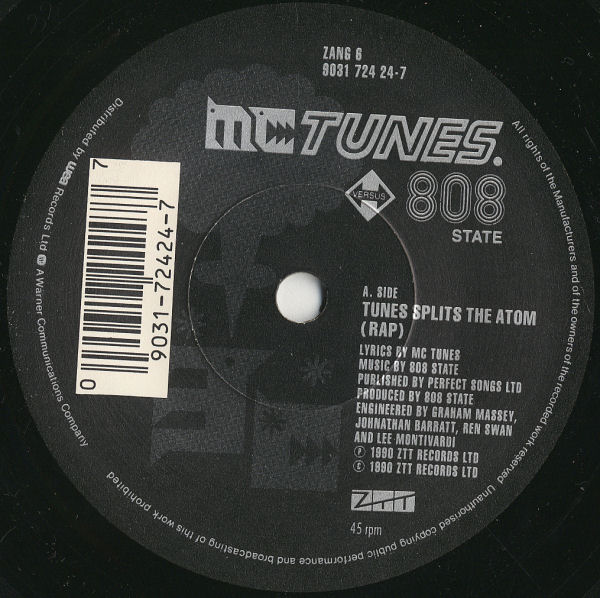 MC Tunes vs. 808 State - Tunes Splits The Atom