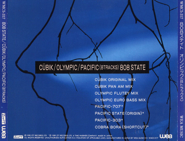 808 State - C&uuml;bik / Olympic / Pacific