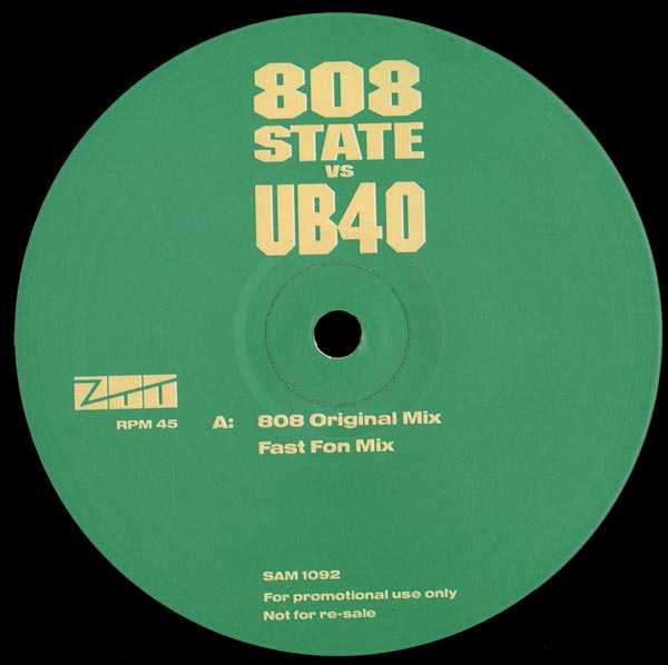 808 State vs UB40 - One In Ten