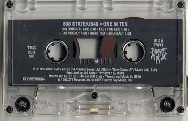 808 State vs UB40 - One In Ten