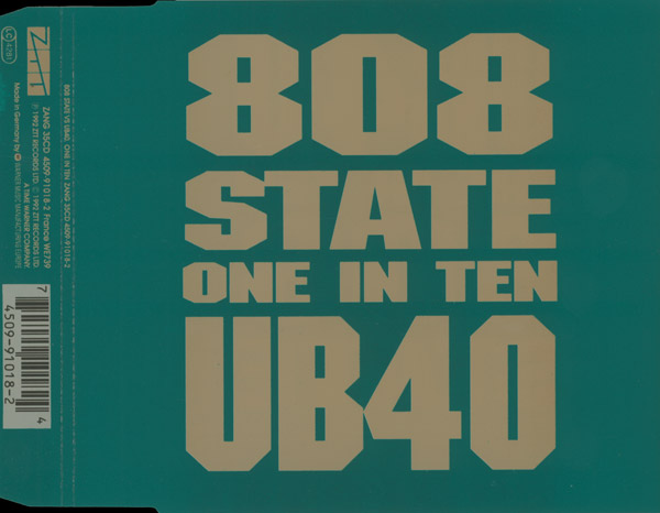 808 State vs UB40 - One In Ten