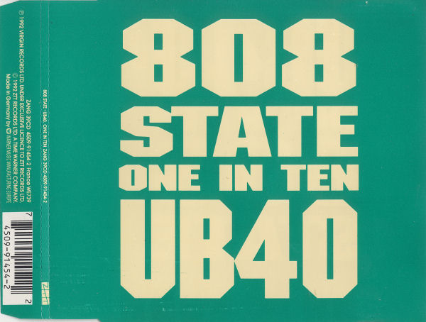 808 State vs UB40 - One In Ten