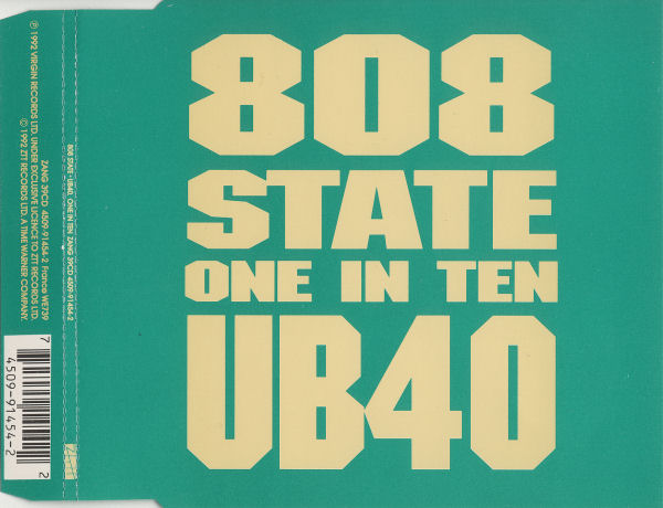 808 State vs UB40 - One In Ten