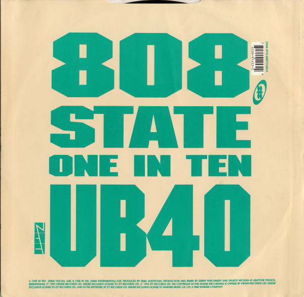 808 State vs UB40 - One In Ten