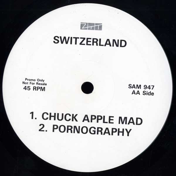 Switzerland - Inflight (The Correct Use Of Dope) - UK 12" Promo Single - Label AA