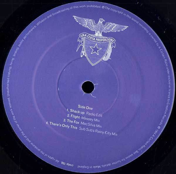A Certain Ratio - Looking For A Certain Ratio... - UK Promo 2xLP - Side 1