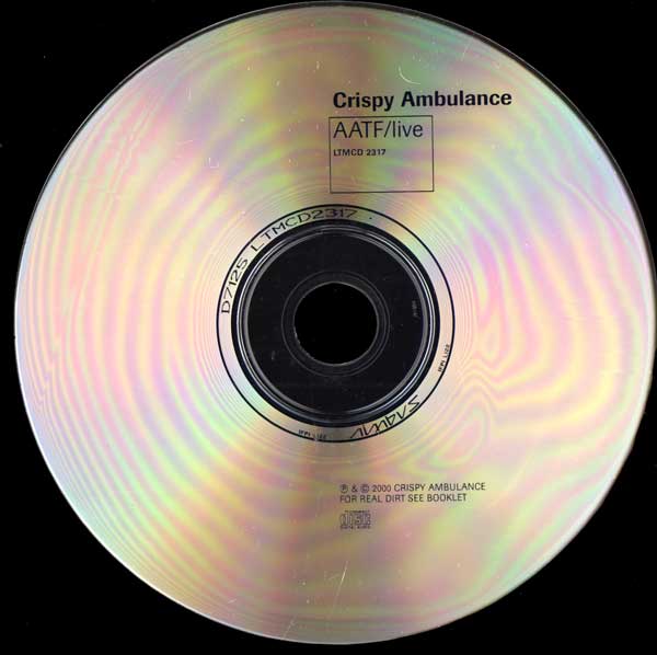 Crispy Ambulance - Accessory After The Fact - UK CD - CD