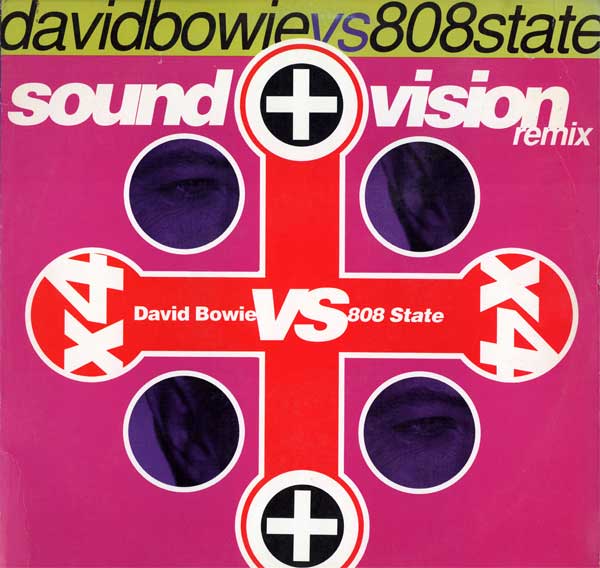 David Bowie vs. 808 State - Sound + Vision Remix - US 12" Single - Front Cover