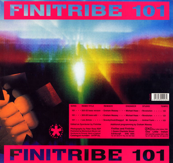 Finitribe - 101 - Remix - UK 12" Single