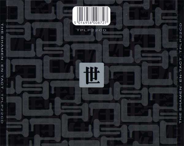 The Shamen - En-Tact - TPLP22CD - UK CD - Back Cover