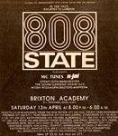 808state live at Brixton Academy, London 13 April 1991