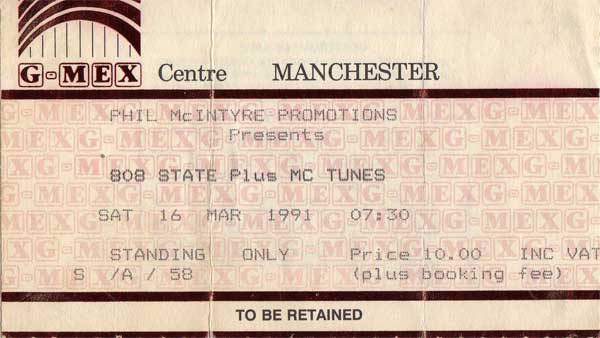 In Your Face Turbo Rave - GMEX 16th March 1991