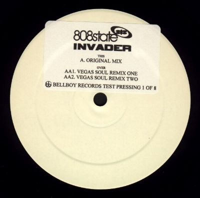 invader test pressing